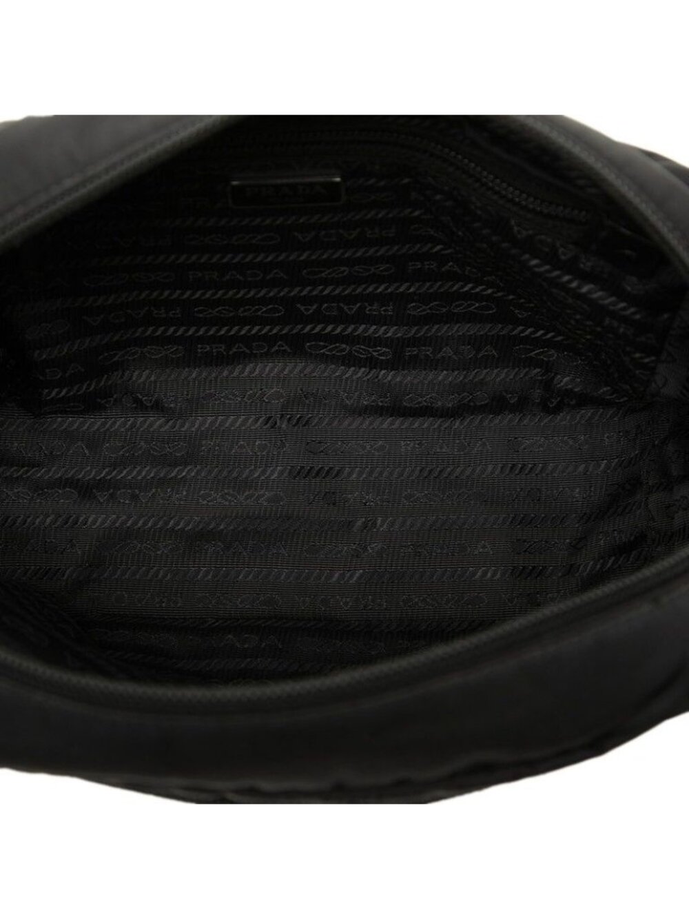 Prada Pouch Black Nylon Leather - Picture 4 of 5